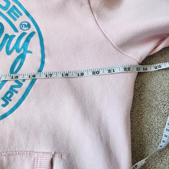 Superdry World Wide Ticket Type Hoodie Hooded Sweatshirt Size Small Mens, Unisex - Picture 13 of 15